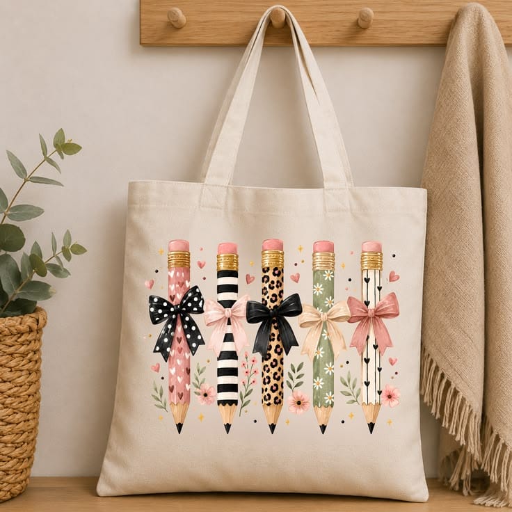 Canvas Printed Tote Bags