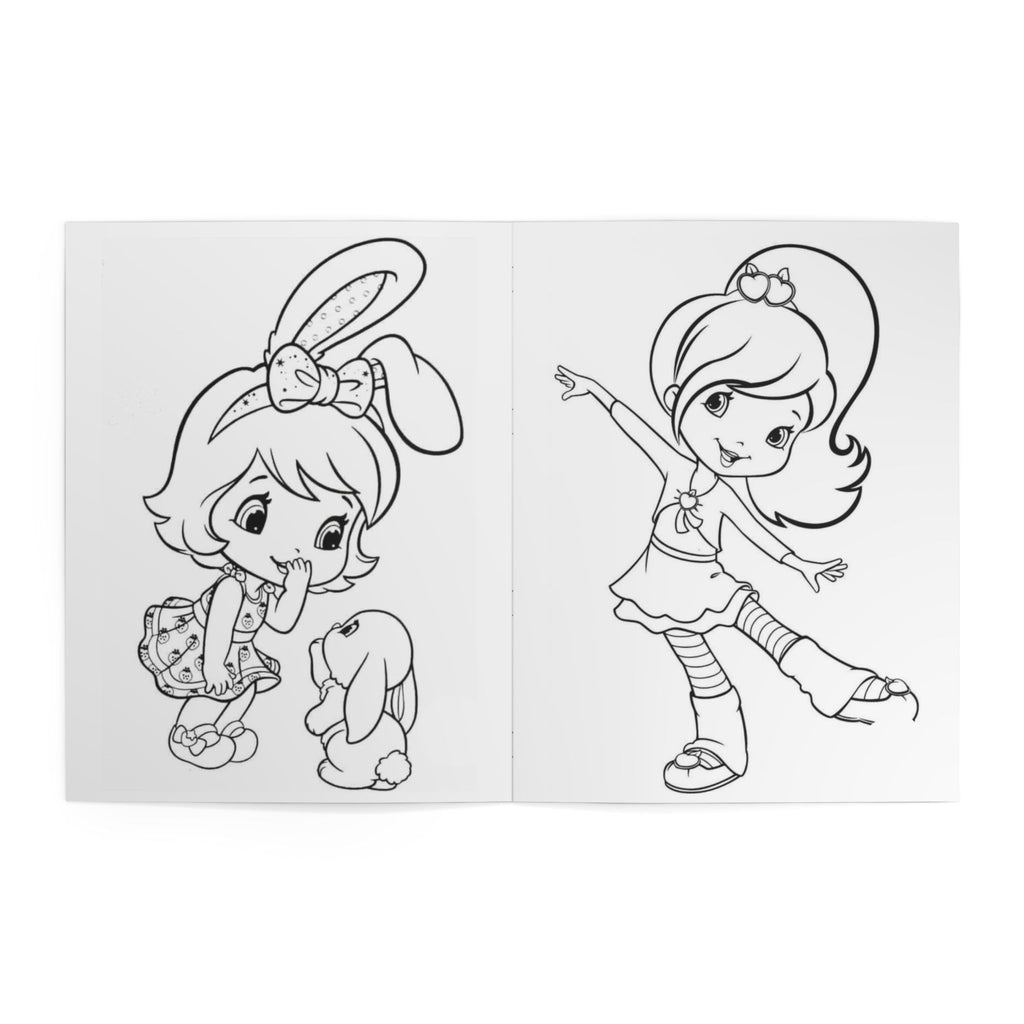 Strawberry Shortcake. Kids Coloring Book