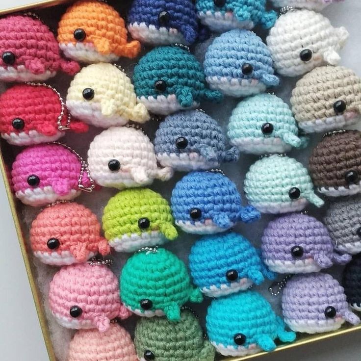 Cute Crochet Keychains – Handmade Mini Charms
