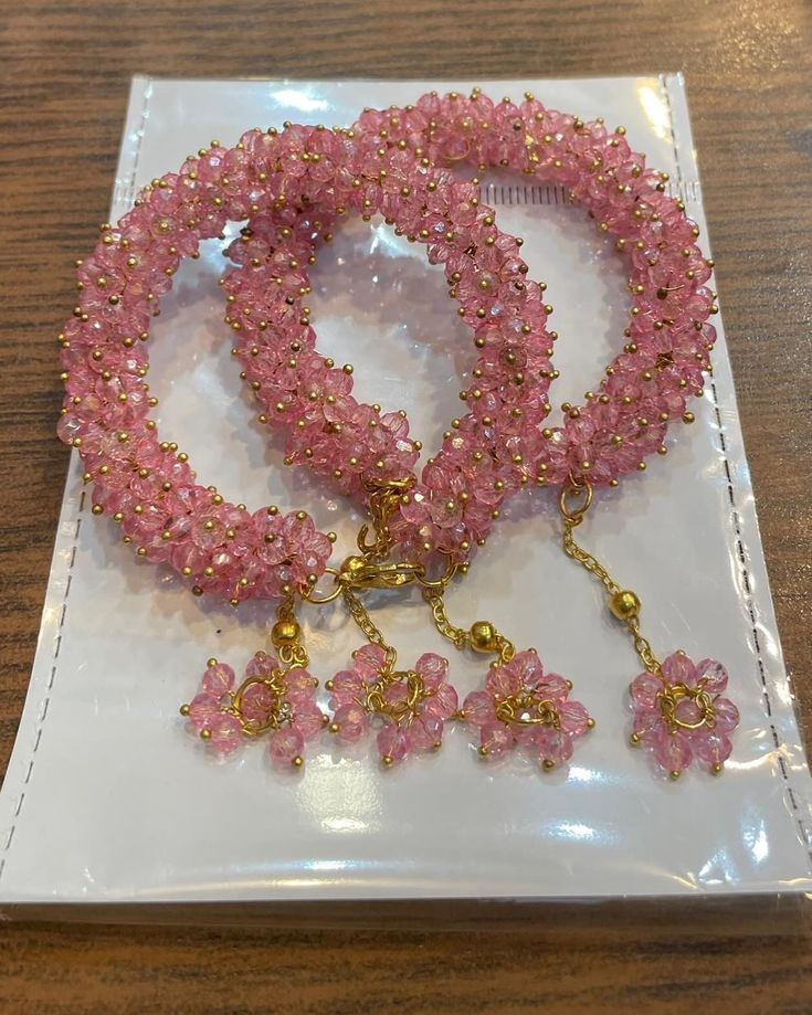Traditional Gajra Bangles | Floral Handmade Bangles | Elegant Festive Jewelry